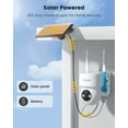 thumbnail image 3 of ieGeek Security Cameras Wireless Outdoor, 2K WiFi Solar Camera for Home Surveillance, 360 View PTZ, Battery Powered, Color Night Vision, Motion Sensor, 3 of 9