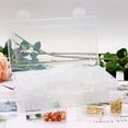 thumbnail image 3 of Caja De Almacenamiento Con 64 Ranuras Independientes, Contenedor De Almacenamiento Transparente Portátil Para Pintura De Diamantes Diy Para Joyería Artesanal De Semillas De Cuentas Speravity HA018109-00, 3 of 7