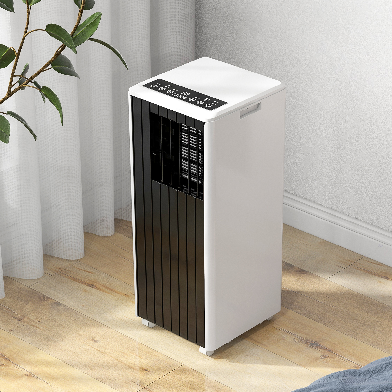 WhizMax 5,000 BTU (8,000 BTU ASHRAE) Portable Air Conditioner ...