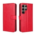 thumbnail image 1 of Funda tipo libro para Samsung Galaxy S22 Ultra 5G, cartera todo‑en‑uno, funda multifuncional con tarjetero y correa de muñeca desmontable, 1 of 5