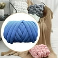 thumbnail image 3 of AISAMEFE Chunky Yarn Arm Knitting Yarn Washable Hand Knit DIY Length 65.6ft Bulky Yarn Jumbo Tubular Yarn for House Blanket Pet Bed Pillow Cushion,205g, 3 of 6