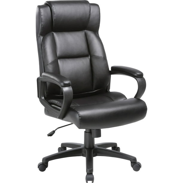 Lorell Soho High Back Leather, Best Ergonomic Leather Office Chair