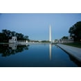 thumbnail image 2 of Highmith, Carol 24x17 Black Ornate Wood Framed with Double Matting Museum Art Print Titled - Reflecting pool on the National Mall with the Washington Monument reflected, Washington, D.C., 2 of 4