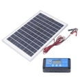 thumbnail image 1 of Controlador De Carga MPPT De Panel Solar, Kit De Panel Solar De 50 W, Eficiente, Confiable, Portátil, 18 V, Seguro, Impermeable Para Barco RV, 1 of 7