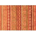 thumbnail image 1 of Ahgly Company Indoor Rectangle Abstract Orange Modern Area Rugs, 4' x 6', 1 of 4