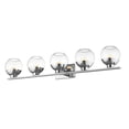thumbnail image 6 of Z-Lite 1924-5V-BN-LED Osono 5 Light 41-1/8" Wide Integrated Led Bathroom Vanity Light -, 6 of 7
