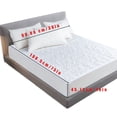 thumbnail image 4 of Wosthever Protector de colchón impermeable, almohadilla de cama de algodón transpirable, funda protectora, King 76x80 + 18 pulgadas Juegos de cama 39x75+18 pulgadas, 4 of 6