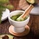 thumbnail image 3 of Porcelain Mortar and Pestle Pill Crusher,Spice Grinder,Herb Bowl,Pesto Powder Gift Ideal with Anti-Slip Base and Grip Molcajete for Seasoning,Past, 3 of 5