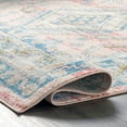 thumbnail image 5 of nuLOOM Louise Tribal Diamond Area Rug, 8' 10" x 12', Louise Light Pink, 5 of 9