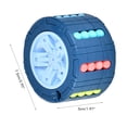 thumbnail image 4 of pitrice Children Adults Rotating Cube Stress Relief 3D Gyroscope Portable Decompression Intelligent Toy Home Living Room Red, 4 of 6