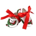 thumbnail image 5 of Actoyo Infant Baby Girls 1st Christmas Tree Outfit Romper Tutu Skirt+ Headband +Leg Warmer +Shoes Set 0-3 Months, 5 of 6