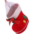 thumbnail image 1 of Bolsas de botas de dulces navideñas, botas de dulces, bolsa de mano, botas de Papá Noel, decoración de chimenea de árbol de Navidad (grande) (rojo) (2 unidades), 1 of 5