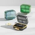 thumbnail image 4 of Portable Travel Organizer with 7 Compartments Weekly for Daily and Small Container for Pocket Purses, 4 of 5