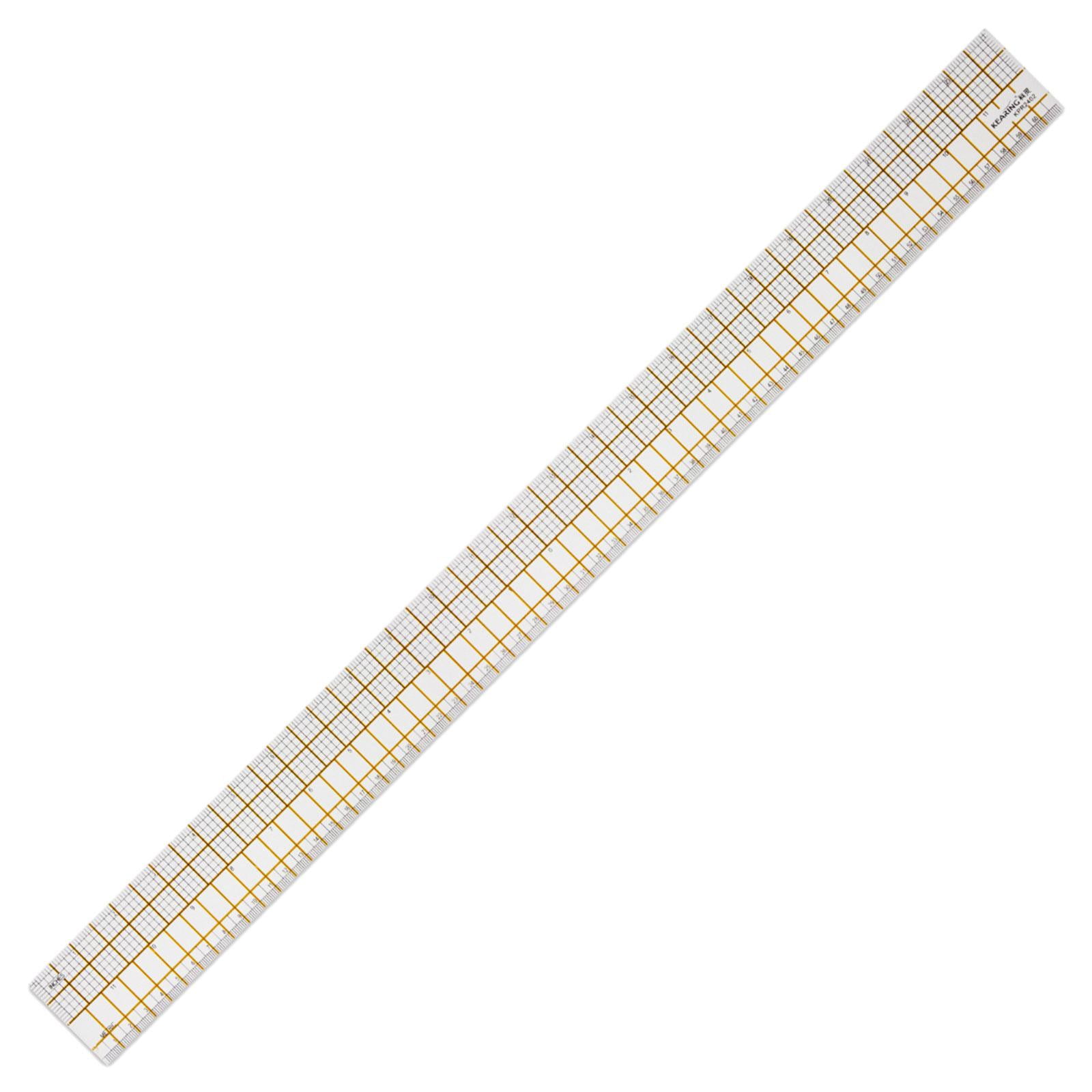 Wxqbjtam Patchwork Ruler, Clear Ruler Quilting Guide DIY DIY Tools Sewing Supplies Crafts
