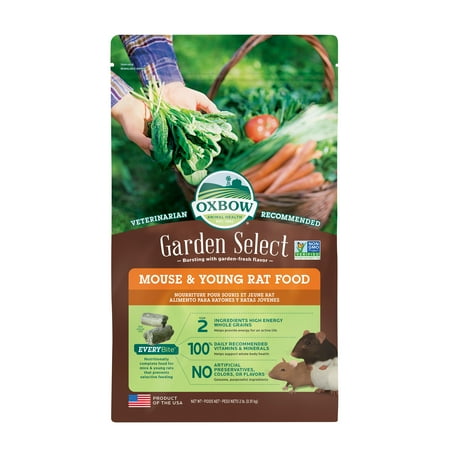 UPC: 0744845963631 | Oxbow Garden Select Mouse & Young Rat Food – 2 lb