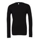thumbnail image 1 of Bella + Canvas - Camiseta de Manga Larga para Adultos Unisex (Negro), 1 of 4