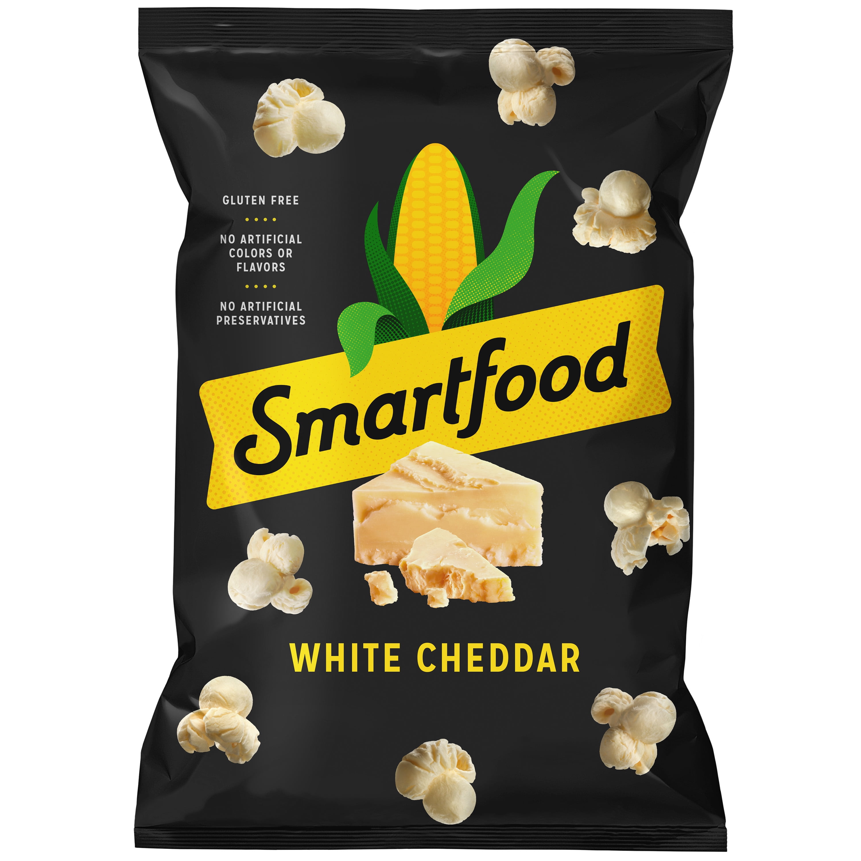 Smartfood Popcorn White Cheddar Cheese Flavored Popcorn, 1.5 oz Bag