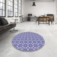 thumbnail image 4 of Ahgly Company Tapis Rectangulaire Lavable en Machine Intérieur Transitionnel Bleu Ardoise, 5 Pieds x 8 Pieds, 4 of 7