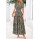 thumbnail image 3 of Vestido PRETTYGARDEN 2025 Boho Floral Maxi de Verano XXL, 3 of 4