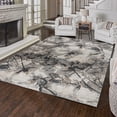 thumbnail image 6 of Gertmenian Quattro Scalia Gray Modern Abstract Area Rug 5'3"x7' - Grey, 6 of 6
