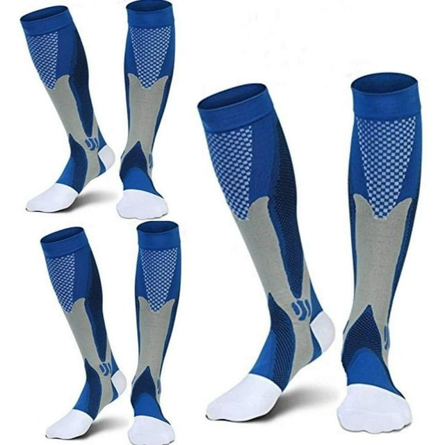 Calcetines de compresión deportivos médicos para hombres, , calcetines de correr para edema, diabetes y venas varicosas. Levamdar WMPH-782-1