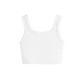thumbnail image 2 of Womens Crop Tank Tops Rib-Knit Square Scoop Neck Workout Top Summer Yoga Gym Shirts, 2 of 4