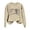 Khaki, variant on Women Sweatshirt Halloween Women Crewneck Graphic Pullover Sweatshirt Cute Casual Long Sleeve Autumn Winter Loose Fittop