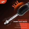 thumbnail image 6 of A-Premium Power Steering Rack and Pinion Assembly Compatible with Honda CR-V 1997-2001 with Hydraulic Power Steering, 6 of 9