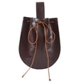 thumbnail image 5 of Gtoiithly Medieval Belt&Pouch Faux Leather Pirate Waist Bag for Larp Retro Viking Costume Medieval Belt Brown-3 One Size, 5 of 6
