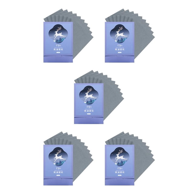 Vogacara 1 caja de hojas secantes faciales, toallitas absorbentes de diario, toallitas de Control de aceite eficientes para viajes, empresa, oficina, Tipo3 5piezas Vogacara CBP251993