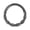 Black, variant on Black Twisted Design Surgical Steel Nose Rings Hoop 18g 8mm Piercing Rings for Daith Helix Cartilage Septum