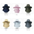 thumbnail image 3 of Yabuy Stay Cool and Stylish with Walmart's Fishing Hat with Removable Face Neck Cover Perfect for Activities, 3 of 7