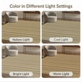 thumbnail image 7 of ODIKA 4'x6' Ultra-Soft Area Rug, Vintage Ticking Design With Distressed Pinstripe And Edge Trim Striped Flowing None Washable, Bare feet friendly, Silk-Touch for Bedroom Home office, 7 of 7