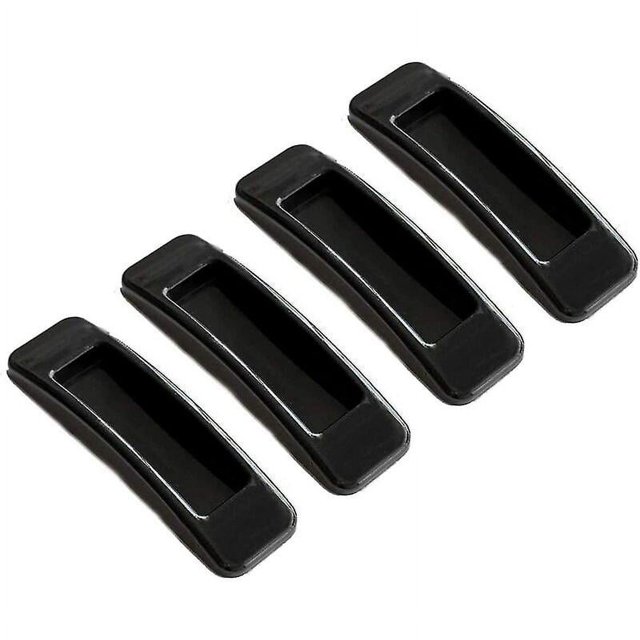 Manija auxiliar de puerta y ventana de 4 piezas para unión simple, manija pequeña, manija de puerta de seguridad para puerta de gabinete doméstico Rojo Verde