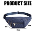 thumbnail image 4 of All-match messenger bag outdoor simple running bag casual multifunctional waist bag - blue, 4 of 5
