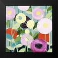 thumbnail image 2 of Popp, Grace 15x15 Black Modern Framed Museum Art Print Titled - Poppy Strata II, 2 of 5