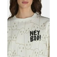 thumbnail image 4 of Halloween Women’s Hey Boo Graphic Sweatshirt, Sizes XXS-XXL, 4 of 5
