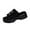 #221-Black, variant on Taylonsss Women's Denim Strap Wedge Heel Slide Sandals Fashionable Casual Comfortable Lightweight for Spring Summer Daily Wear Outdoor Indoor Use