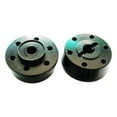 thumbnail image 1 of Xingzhi 2piece Aluminum Front Wheel Hub Adapter For Axial Rock Racer AX90026 Desert Buggy Hop-ups Black, 1 of 6