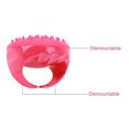 thumbnail image 4 of Cepillo de champú exfoliante de 2 vías para apretar la piel desmontable cepillo de masaje exfoliante para promover el sueño para el baño ANGGREK Otros, 4 of 8