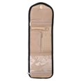 thumbnail image 1 of Travel Jewelry Organizer-Case Small Jewelry Storage Book Bag for Traveling Portable Foldable Jewellery Pouch Roll Holder Pink, 1 of 4