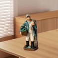 thumbnail image 3 of Figura de marinero, estatua de pescador, artesanía de resina, colección creativa de figuras de escritorio Estilo B, 3 of 6