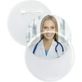 thumbnail image 2 of 2.25" DIY Snap Together Pin Back Buttons - Pack of 100, 2 of 2