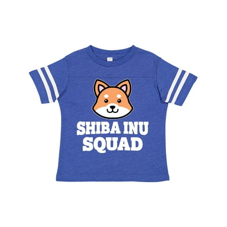 

Inktastic Dog Shiba Inu Squad Gift Toddler Boy or Toddler Girl T-Shirt