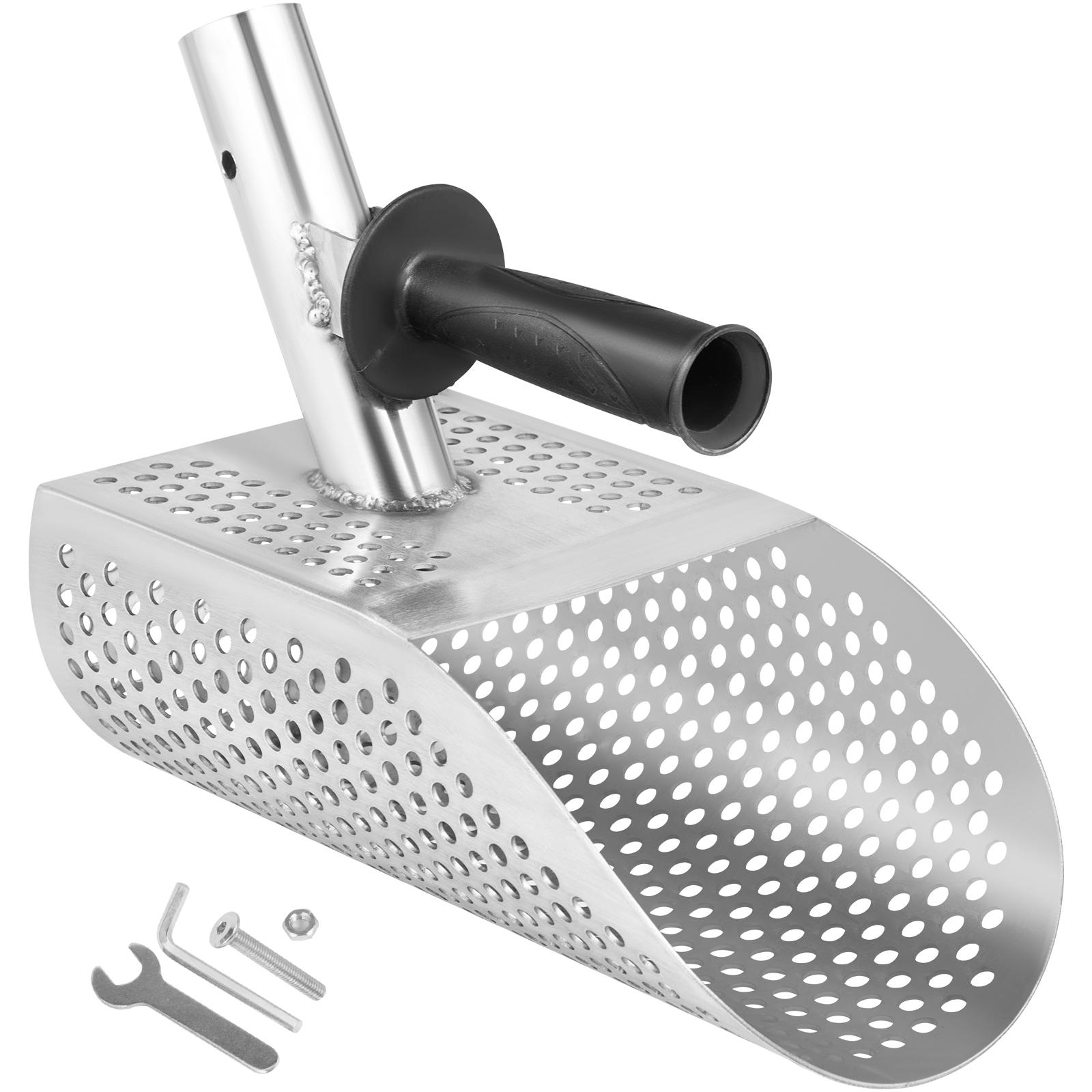 VEVOR Metal Detector Sand Scoop, Stainless Steel Metal Detecting Beach