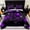 Purple, variant on Gradient Plaid Bedding Set, 3-Piece, Fade-Resistant & Machine Washable
