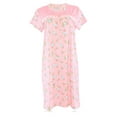 thumbnail image 2 of JEFFRICO Womens Nightgowns Sleepwear Soft Pajama Dress Nightshirts Plus Size, 2 of 5