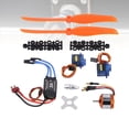 thumbnail image 3 of Kit De Accesorios Para Aviones RC, Motor Sin Escobillas A2212 1400KV Kit De Accesorios Para Aviones RC Profesional Con Conectores Banana De 3,5 Mm Para Helicóptero, 3 of 7