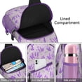 thumbnail image 3 of Floral and Leopard Print Sling Backpack, Retro Artistic Crossbody Travel Bag, Lightweight Shoulder Pack with Tropical Bloom Pattern, 3 of 6
