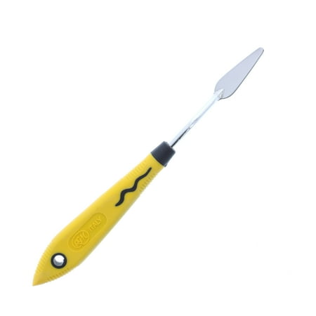 UPC: 0082435297897 | RGM Soft Grip Palette Knife  Yellow  #2